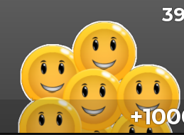 1000 SMILE COINS / 1K SMILE COINS - INFECTIOUS SMILE 395R