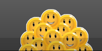 5000 SMILE COINS / 5K SMILE COINS - INFECTIOUS SMILE 1925R