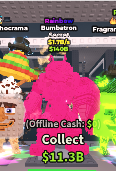 RAINBOW BUMBATRON 1.7B/S – STEAL A BRAINROT – FAST DELIVERY & TRUSTED #F9QW2R