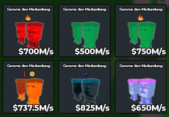 BS8420 Bundle Color garama and Madun dung
