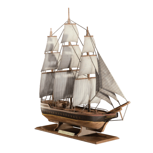 Leviathan's Crown Ship Model ▪️ ⚙️ Material ⚡24/7 Online🚀