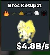 BS8429 Ketupat Bros divine 6 traits 4.8b cheap