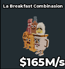La Breakfast Combinasion 165M/s | Steal a brainrot
