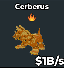 Cerberus Gold 1B/s | Steal a brainrot