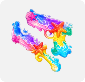 Chroma Beach Bundle [MM2] Instant Delivery (24/7 Online )