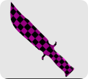 Checker Knife [MM2] Instant Delivery (24/7 Online )