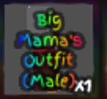 BIG MAMA OUTFIT (MALE) - GRAND PIECE ONLINE / GPO