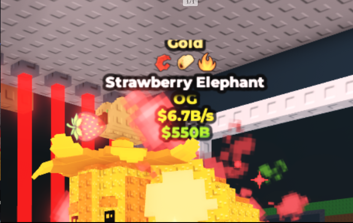 🌟 Strawberry Elephant 6.7b/s 🌟