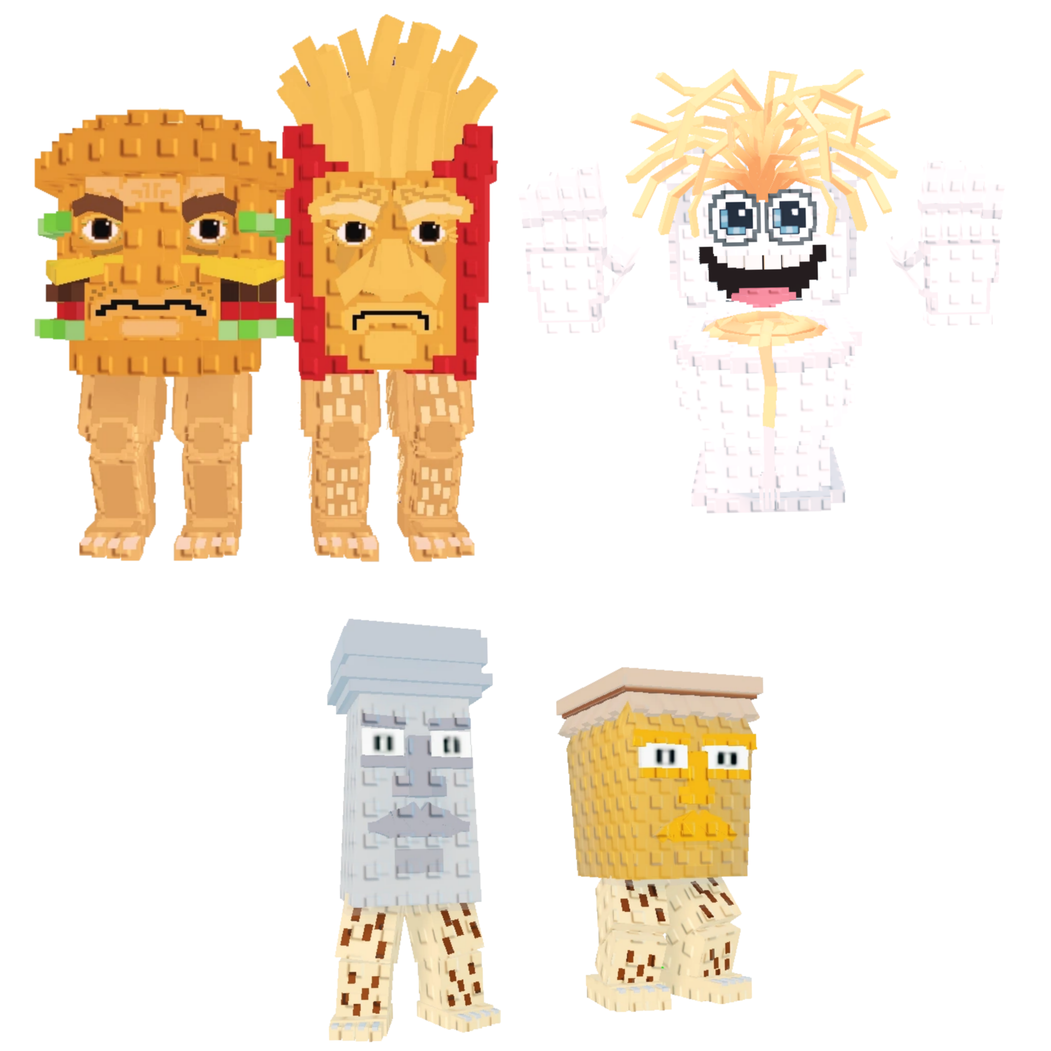 [BUNDLE] - 🌨️ 1x Burguro And Fryuro 🌨️ 1x Garama and Madundung 🌨️ 1x Spaghetti Tualetti
