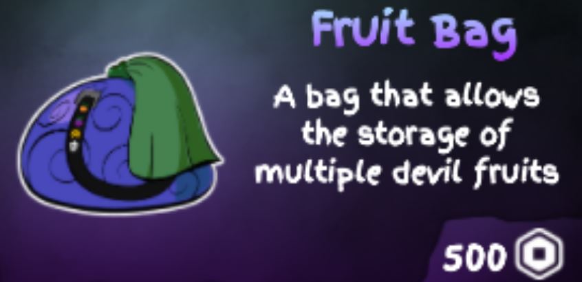 Spare Fruit Bag | Grand Piece Online | Instant Delivery