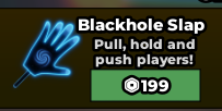 Blackhole Slap [199R]  🚀 Fast Delivery ⚡ [Send via Gifting] ✅