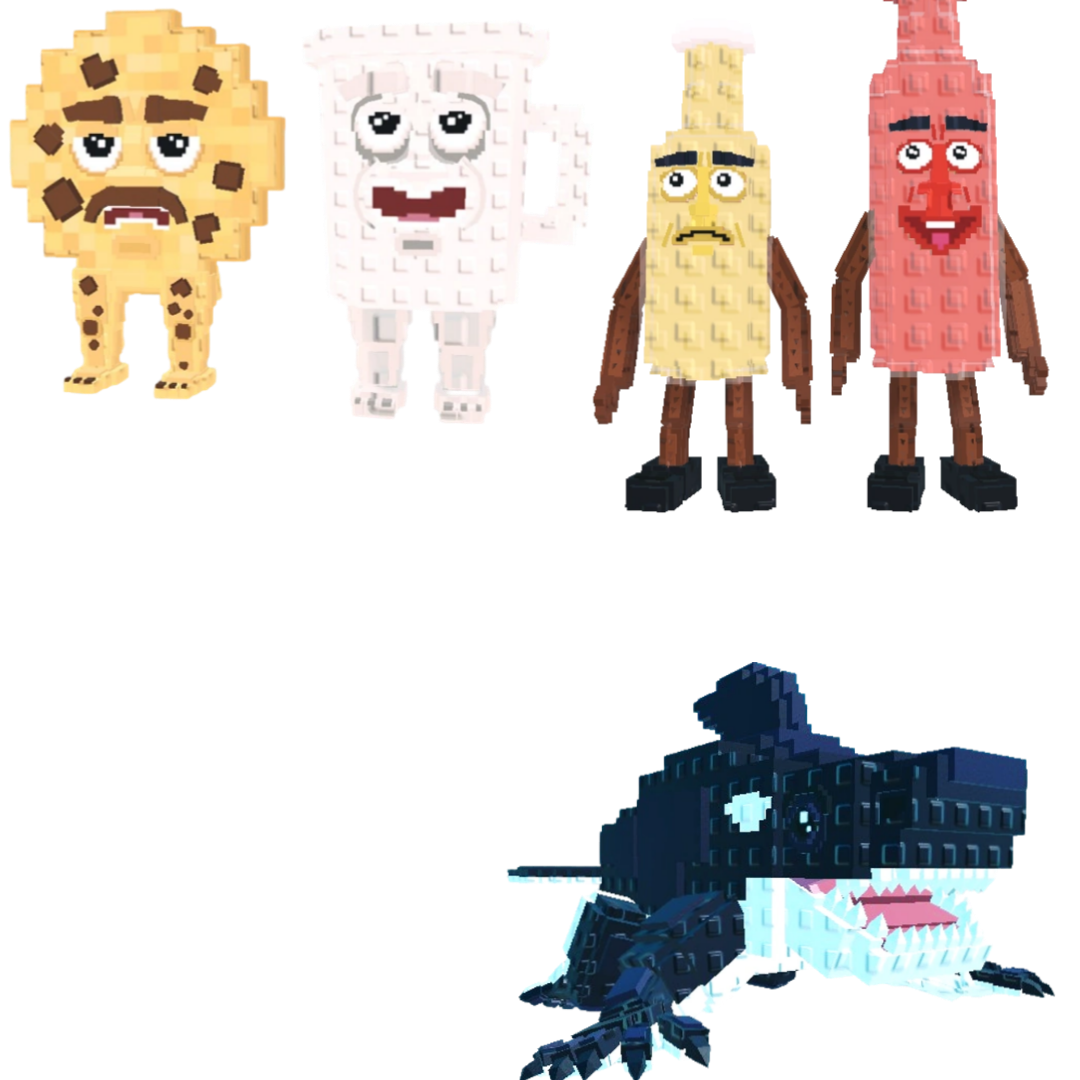 [BUNDLE] - 🍑 1x Cooki and Milki 🍑 1x Ketchuru and Musturu 🍑 1x Orcaledon