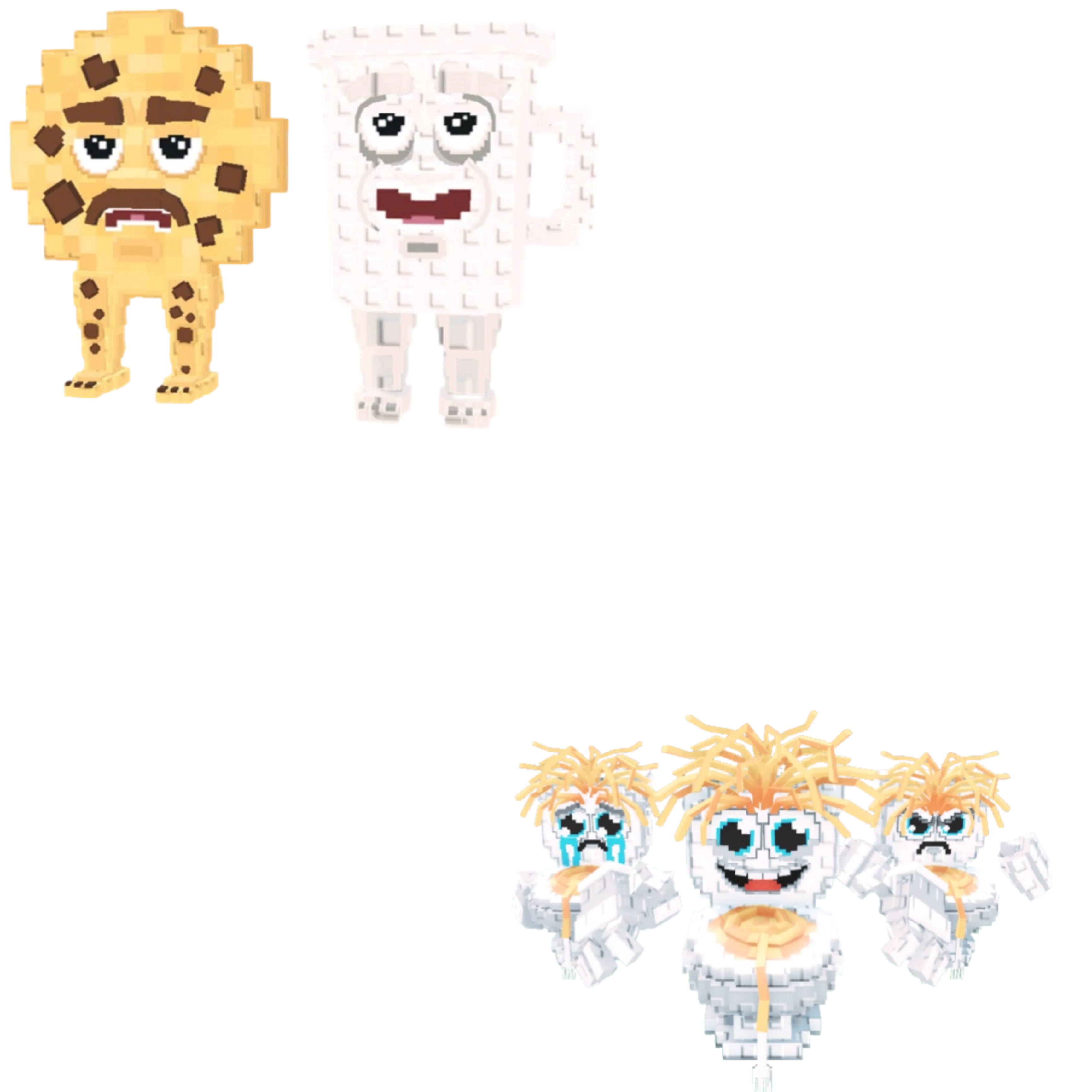 [BUNDLE] - 🥔 1x Cooki and Milki 🥔 1x Los Spaghettis