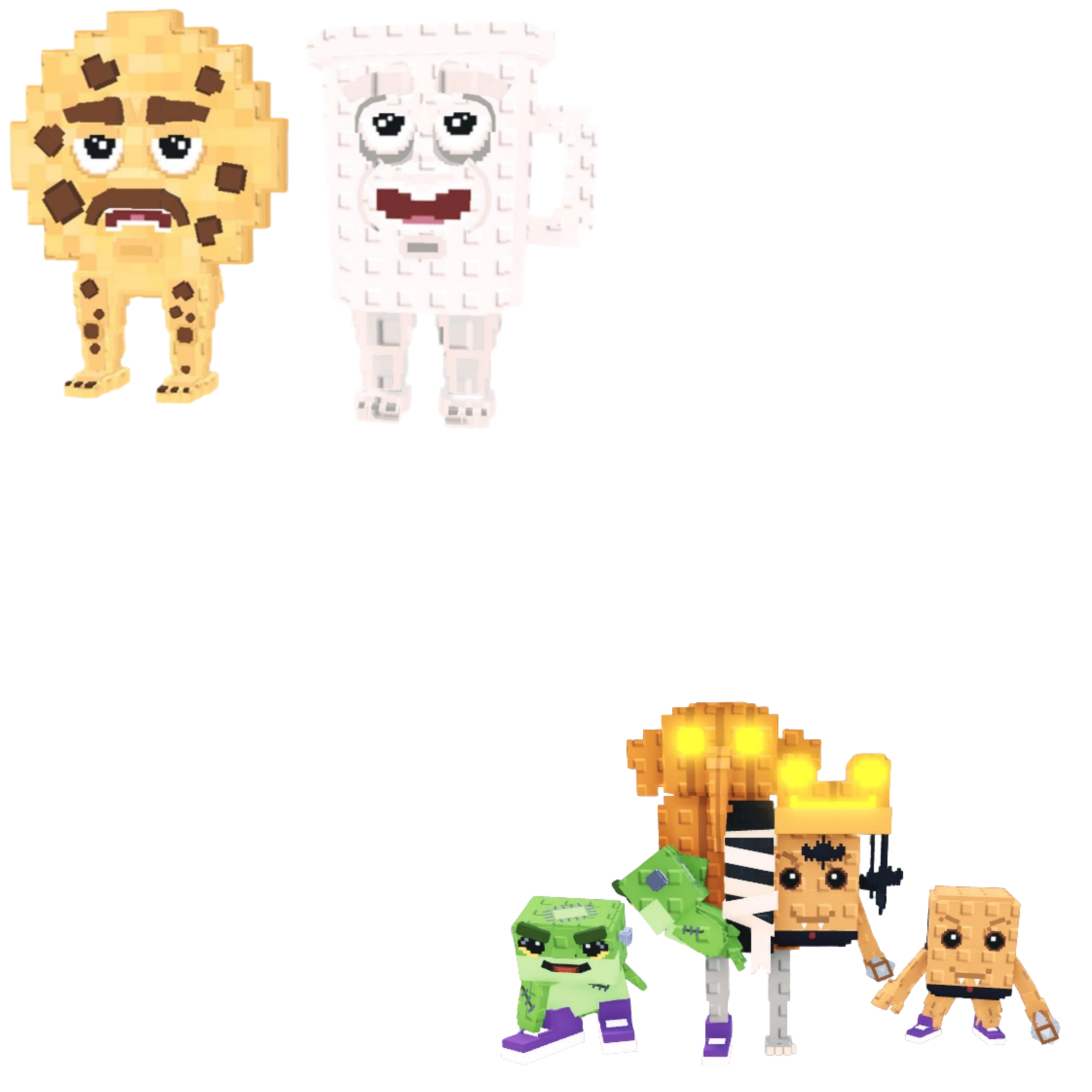 [BUNDLE] - 🥕 1x Cooki and Milki 🥕 1x Los Spooky Combinasionas