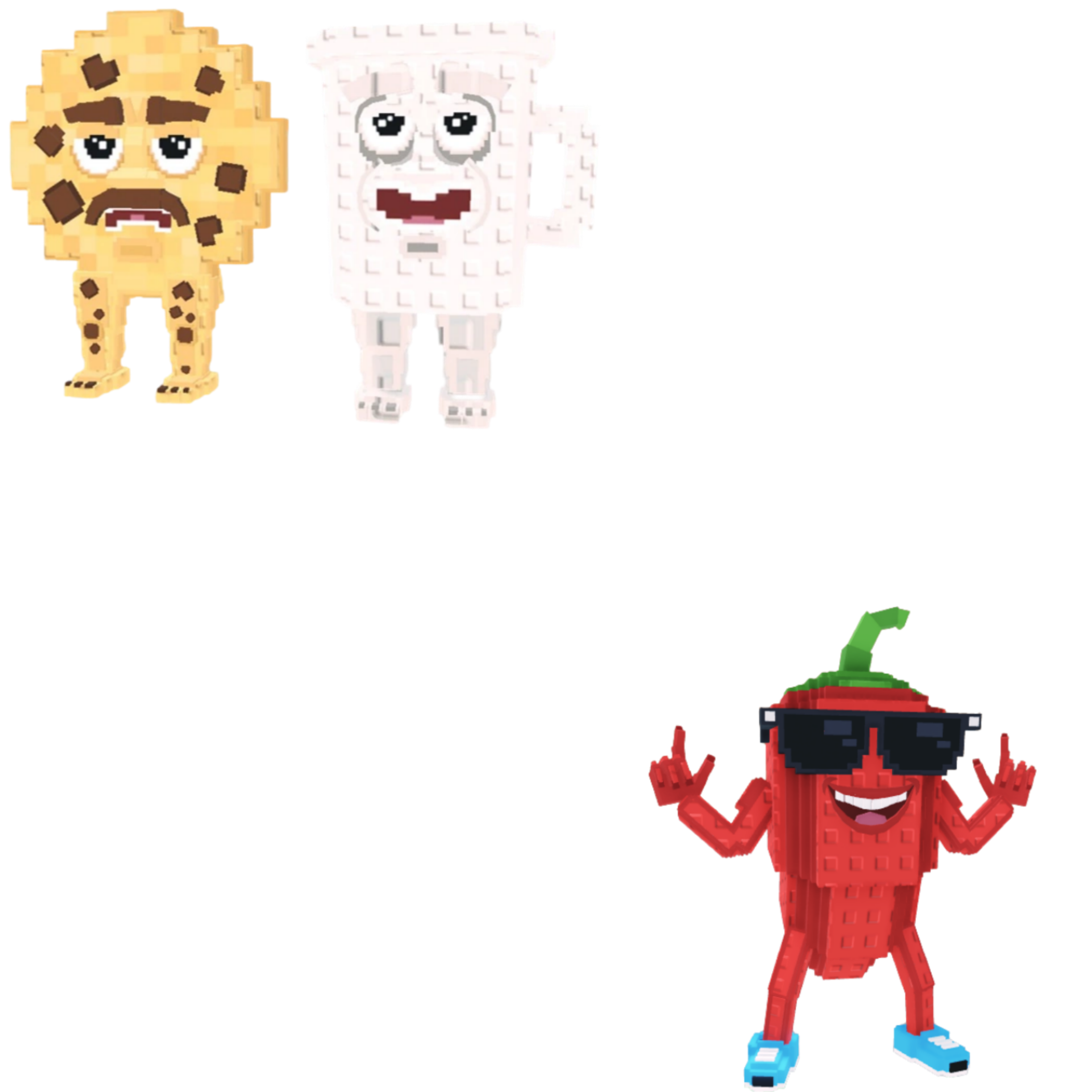[BUNDLE] - 🥓 1x Cooki and Milki 🥓 1x Chillin Chili