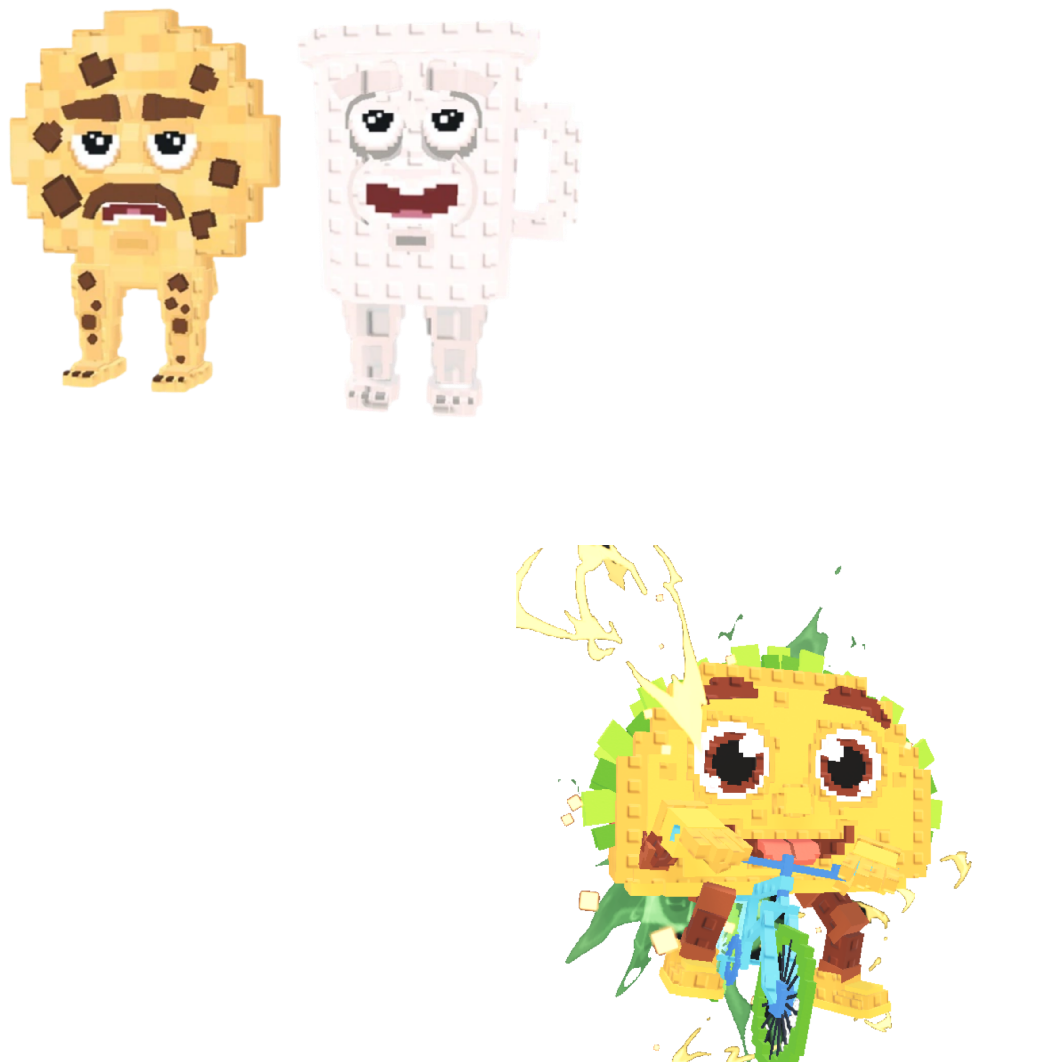 [BUNDLE] - 🍙 1x Cooki and Milki 🍙 1x Tacorita Bicicleta