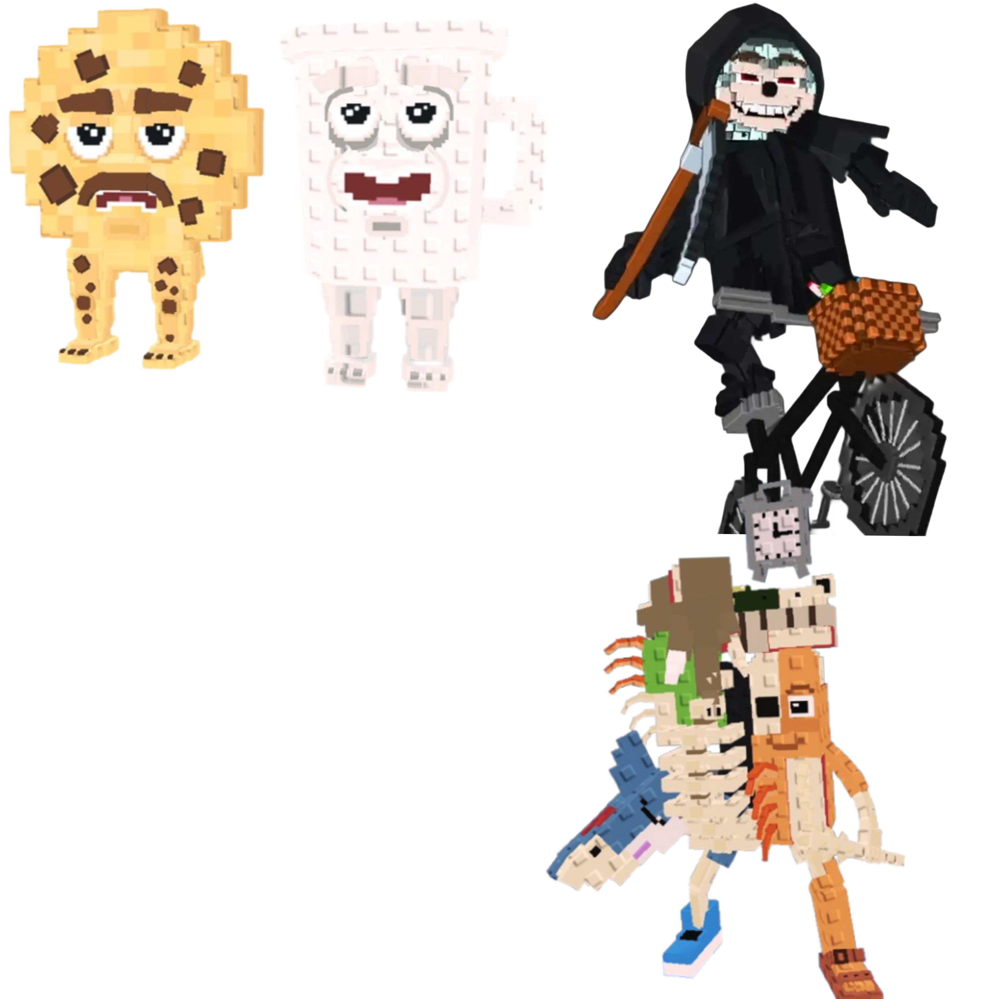 [BUNDLE] - 🥮 1x Cooki and Milki 🥮 1x La Extinct Grande 🥮 1x Mieteteira Bicicleteira