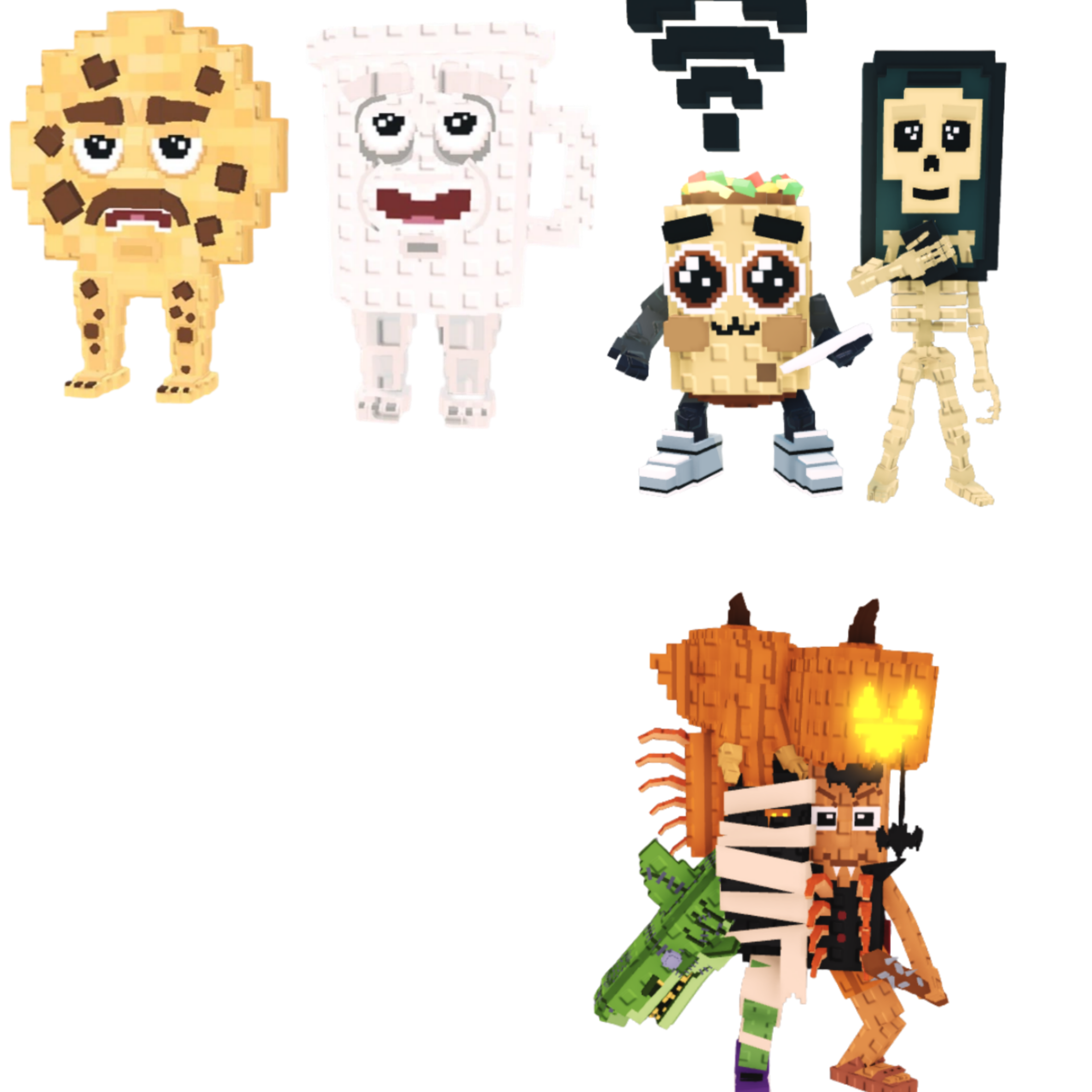 [BUNDLE] - 🍡 1x Cooki and Milki 🍡 1x La Spooky Grande 🍡 1x Los Mobilis