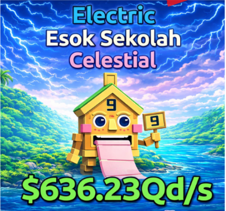 ⭐2x Esok Sekolah 636.23Qd/s ⭐