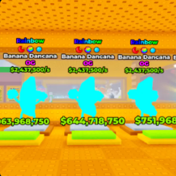 ⚡Rainbow Banana Dancana⚡ ⚡cheap brainrot /fast deliver 5-15mins⚡ ⚡OG 2,437,500/s ⚡