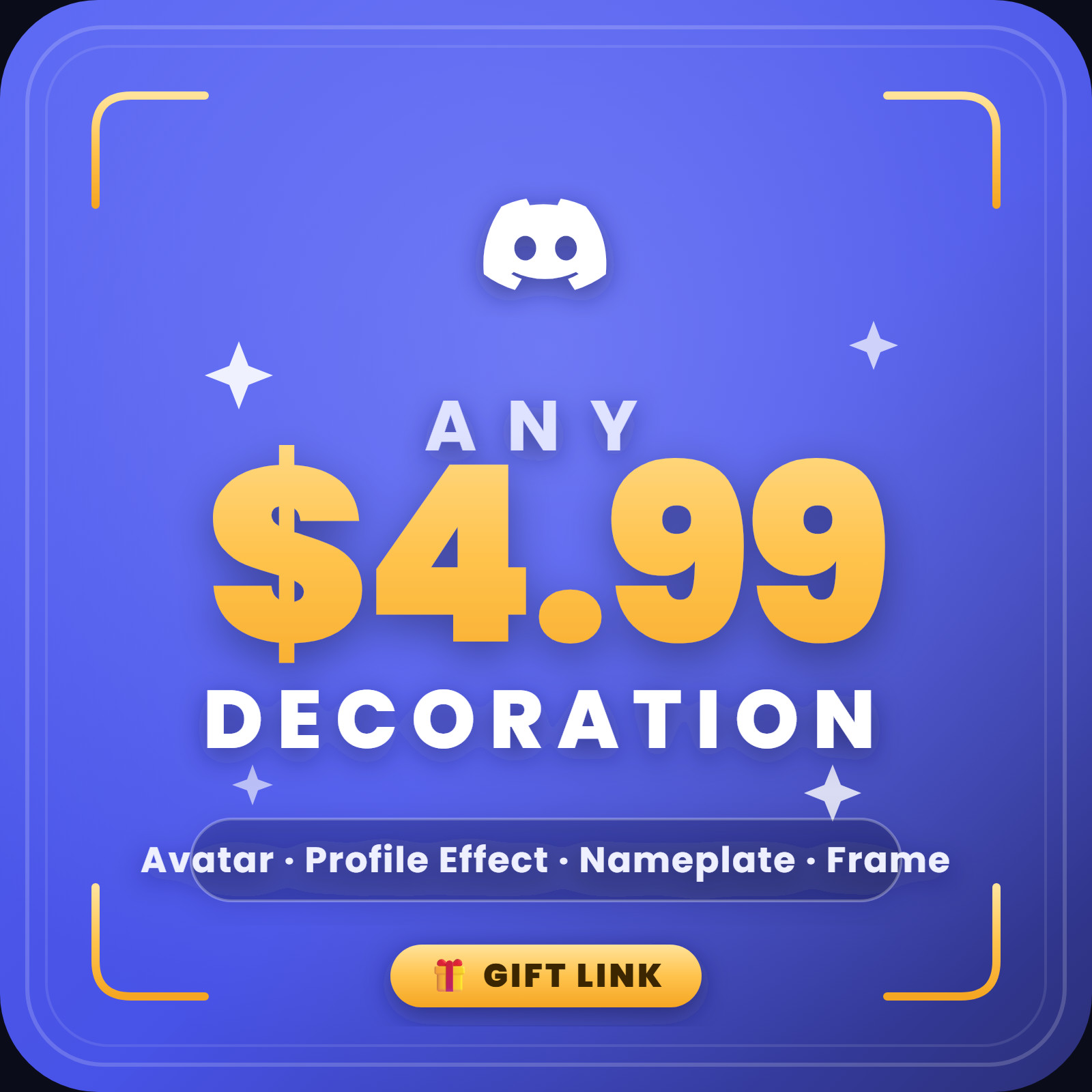 Any 4.99 Profile Effect — Gift Link