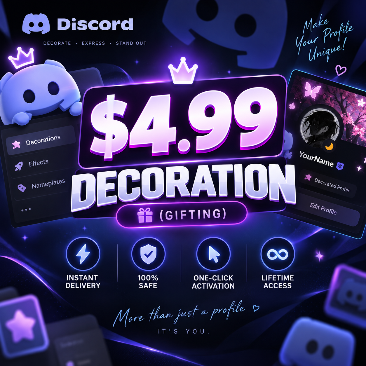 ⭐$4.99 Decoration (Gifting)⭐