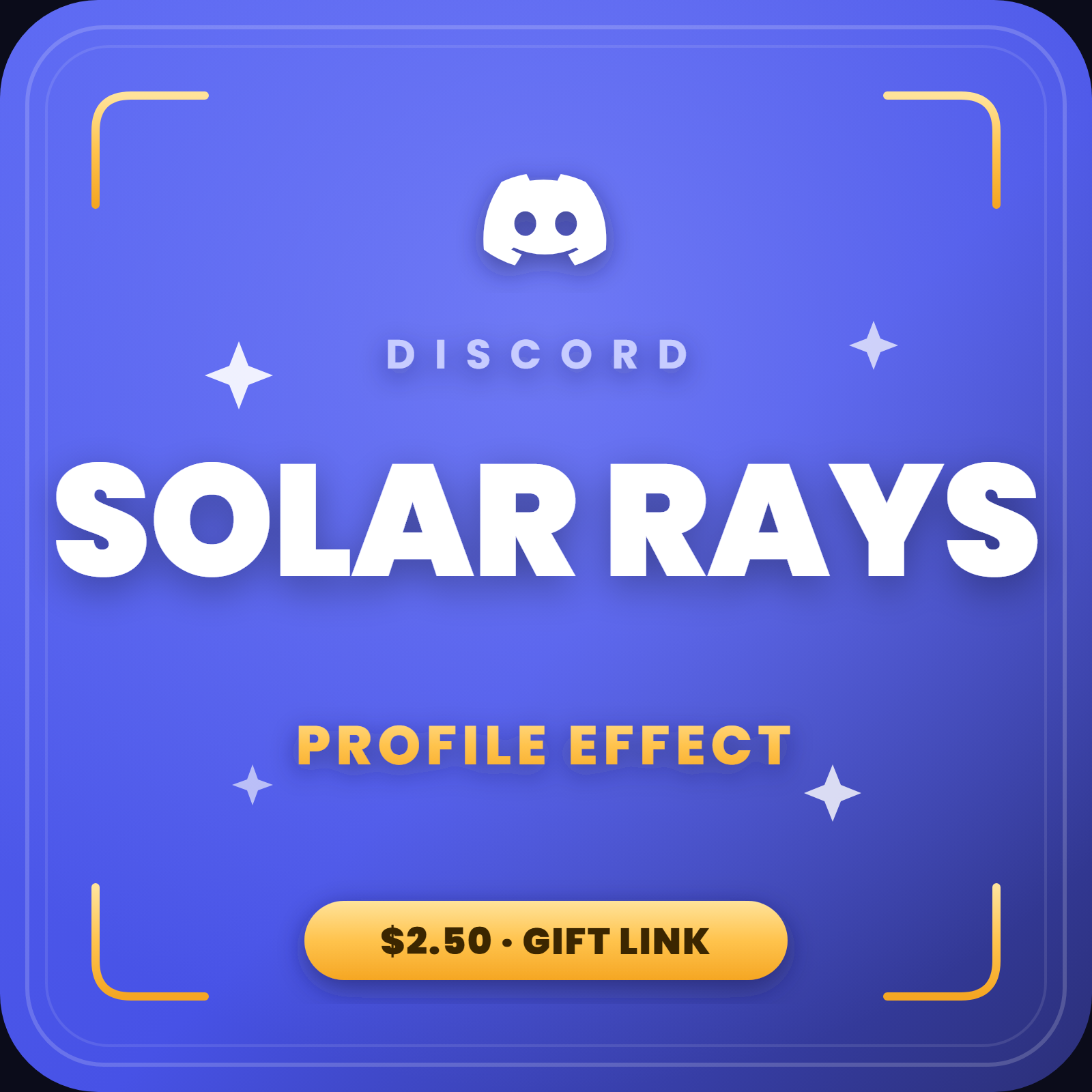 Discord Solar Rays Profile Effect 🎁 | Gift Link | Instant & Safe