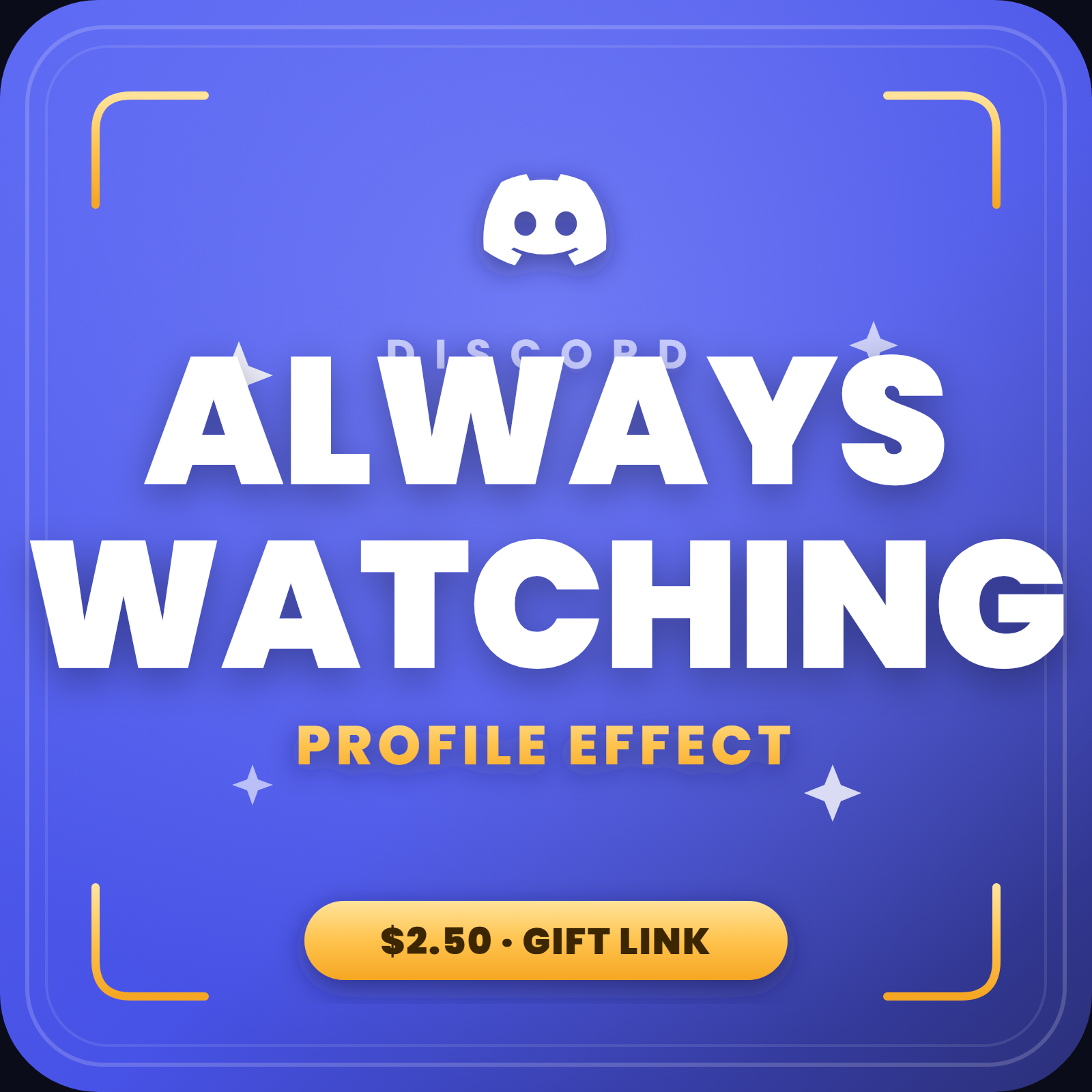 Discord Always Watching Profile Effect 🎁 | Gift Link | Instant & Safe