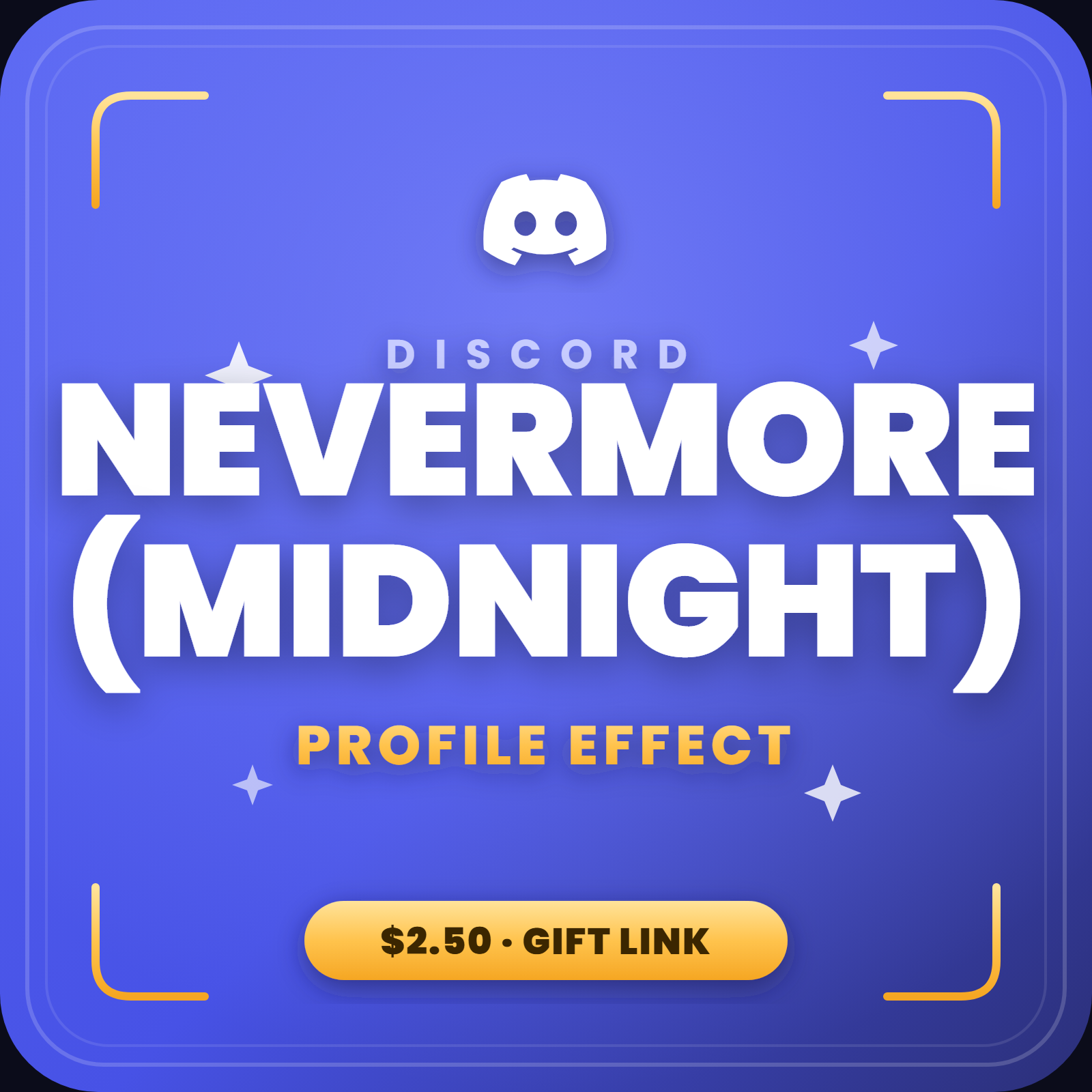 Discord Nevermore (Midnight) Profile Effect 🎁 | Gift Link | Instant & Safe