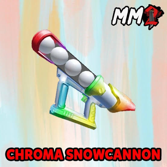 Chroma SnowCannon | Murder Mystery 2 - Roblox