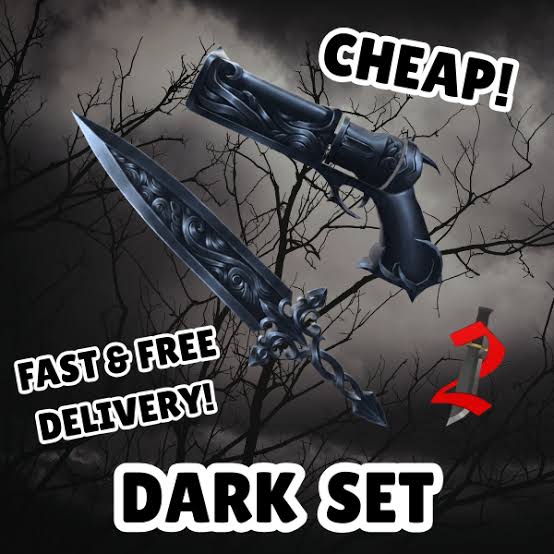 Dark Set ( DarkSword & DarkShot ) | Murder Mystery 2 - Roblox