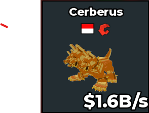 Gold Cerberus 🔥 1.6B/s 2 Traits 🔥 Fast Delivery 🚀 Steal a Brainrot 🚀Secret 😉