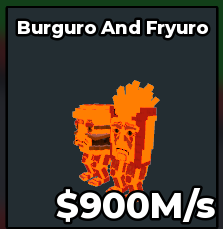 Lava Burguro and Fryuro 🔥 900 M/s 🔥 Fast Delivery 🚀 Steal a Brainrot 🚀Secret 😉
