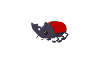 Rhino Beetle ▪️ Neon 🐸 Uncommon 🚀 Pets ⚡ 24/7 Online 🚀