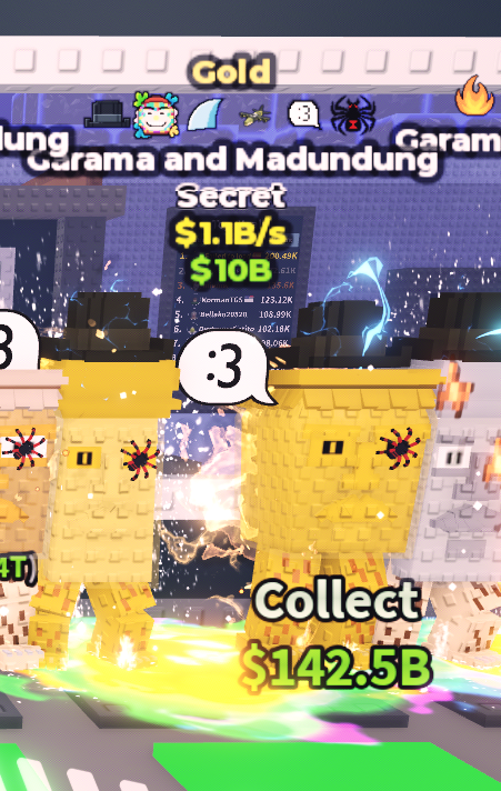 Gold Garama And Madundung 1.1b/s❄️ Fast Delivery ❄️