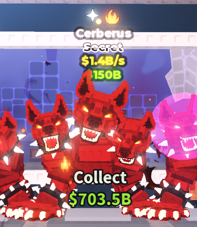 🍔NO TACO🍔 Cerberus 💵 1.4B/s 💵 Comet Struck + Fire Traits ⭐ YOU GET THE ONE IN PICTURE ✅ 500+ Orders ✅ TOP SELLER ✅ GamerTagz
