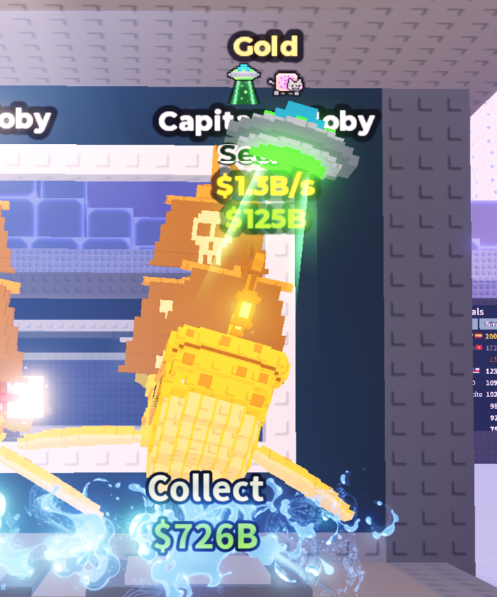 🍔NO TACO🍔 GOLD Capitano Moby 💵 1.3B/s 💵 UFO + Nyan Traits ⭐ YOU GET THE ONE IN PICTURE ✅ 500+ Orders ✅ TOP SELLER ✅ GamerTagz