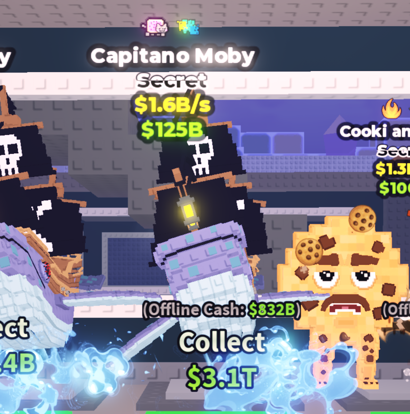 🍔NO TACO🍔 Capitano Moby 💵 1.6B/s 💵 Nyan + Glitched Traits ⭐ YOU GET THE ONE IN PICTURE ✅ 500+ Orders ✅ TOP SELLER ✅ GamerTagz