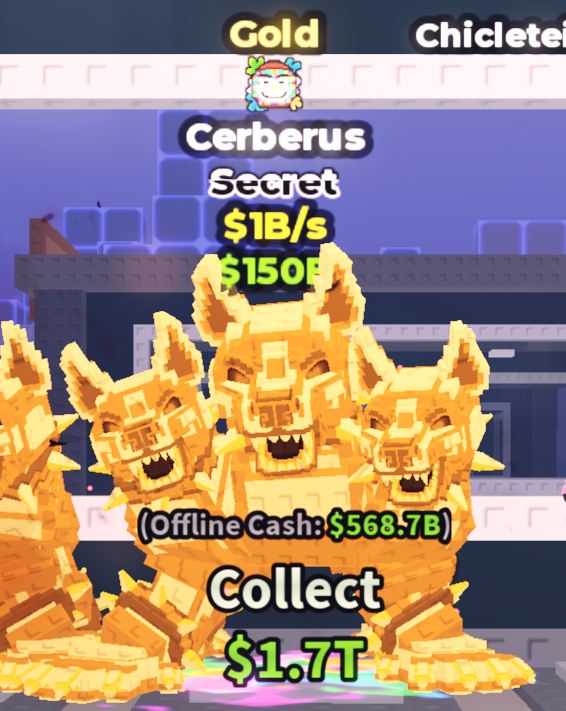 🍔NO TACO🍔 GOLD Cerberus 💵 1B/s 💵 Paint Trait ⭐ YOU GET THE ONE IN PICTURE ✅ 500+ Orders ✅ TOP SELLER ✅ GamerTagz