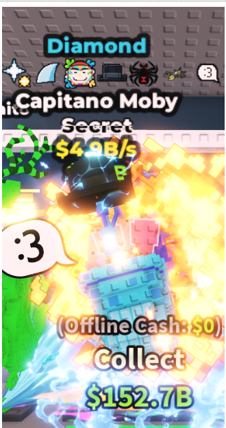 Diamond Capitano Moby (4.9B/s) – :3 + 6 TRAITS – SECRET – STEAL A BRAINROT – FAST DELIVERY & TRUSTED #A7SG5N