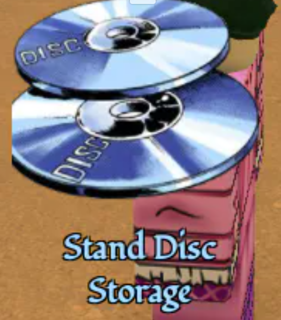 Stand Disc Storage