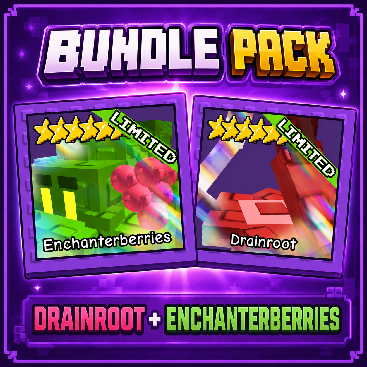 [🔥] PACK > DRAINROOT + ENCHANTERBERRIES 🔥