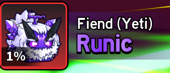 Runic Fiend Yeti Skin - Blox Fruit