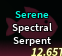 Serene Spectral Serpent x 1| Polaris Serenade Material
