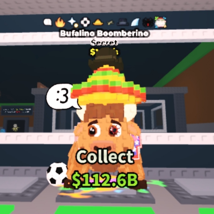 Bufalino Bommberino 1.2B/s | x10 trait | :3, Fire, Comet-struck, Ball, Sombrero, Explosive, Matteo Hat, Shark Fin, Spider, Paint | FAST DELIVERY ⚡