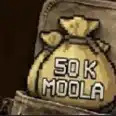 50K Moola - bridger: WESTERN
