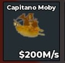 CAPITANO MOBY GOLD 200M/s - INSTANT DELIVERY