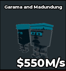 Garama and madundung Cyber 550M/s | Steal a brainrot
