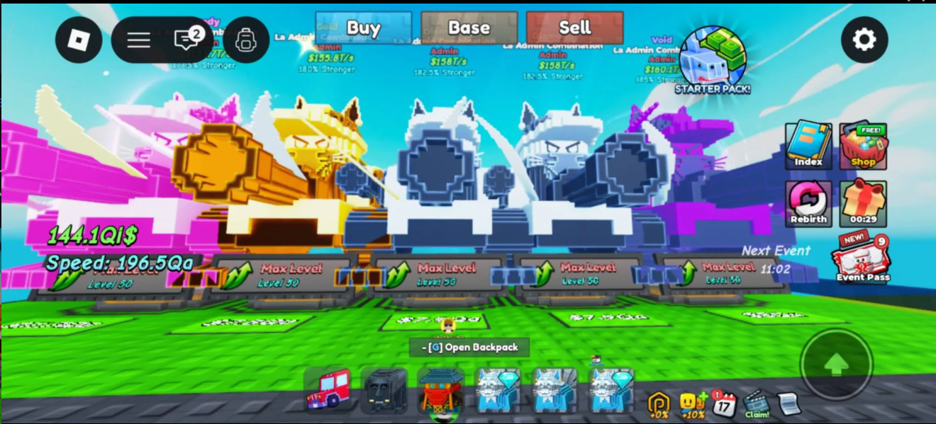 3X Admin void (CLEAN GUARANTEED) magia(2) fox(1)