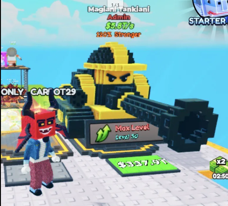 ADMIN 120% STRONGER | MAGIANI TANKIANI | MAX LEVEL ADMIN BRAINROT
